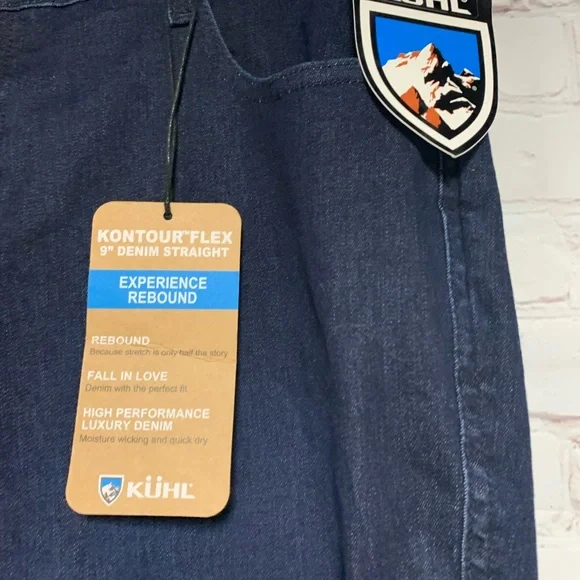 NEW Kuhl Women’s Dark Blue Kontour Flex Jeans Size 16 - Picture 5 of 11